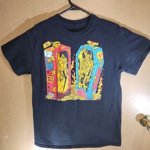 Plague Blvd. Christ Dillinger Wendigo Toy Box Black Tee shirt Medium Spider Gang